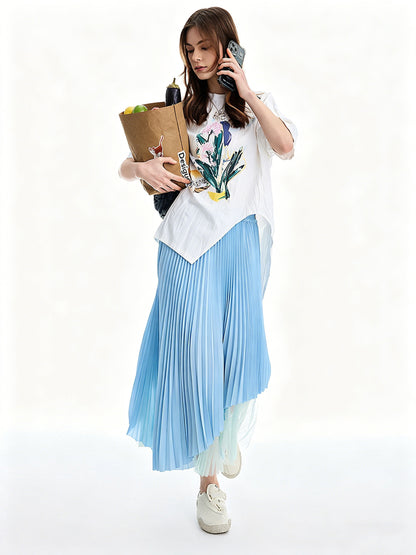 AYANAS Long-Sleeve Printed T-Shirt