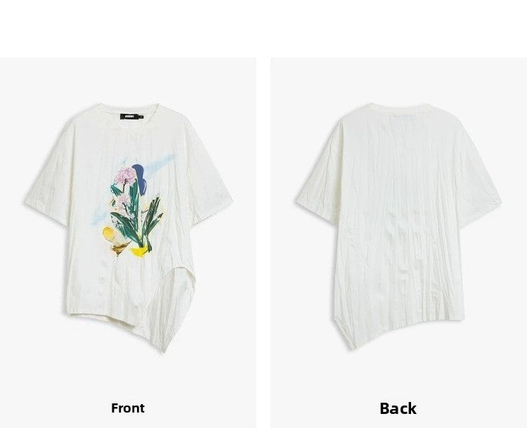 AYANAS Long-Sleeve Printed T-Shirt
